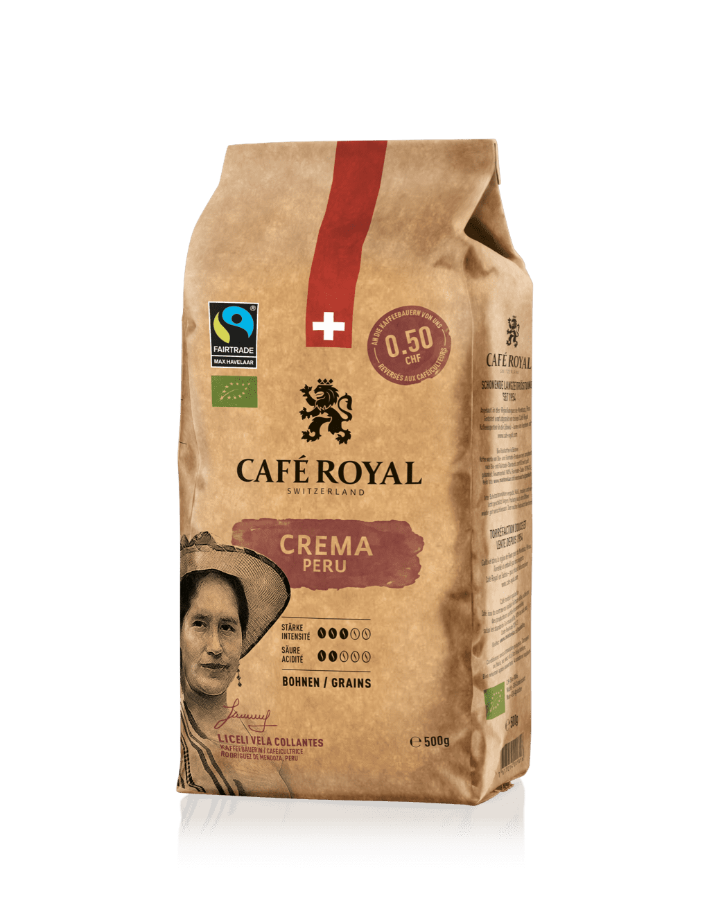 Bio Fairtrade CR Peru Crema 500g