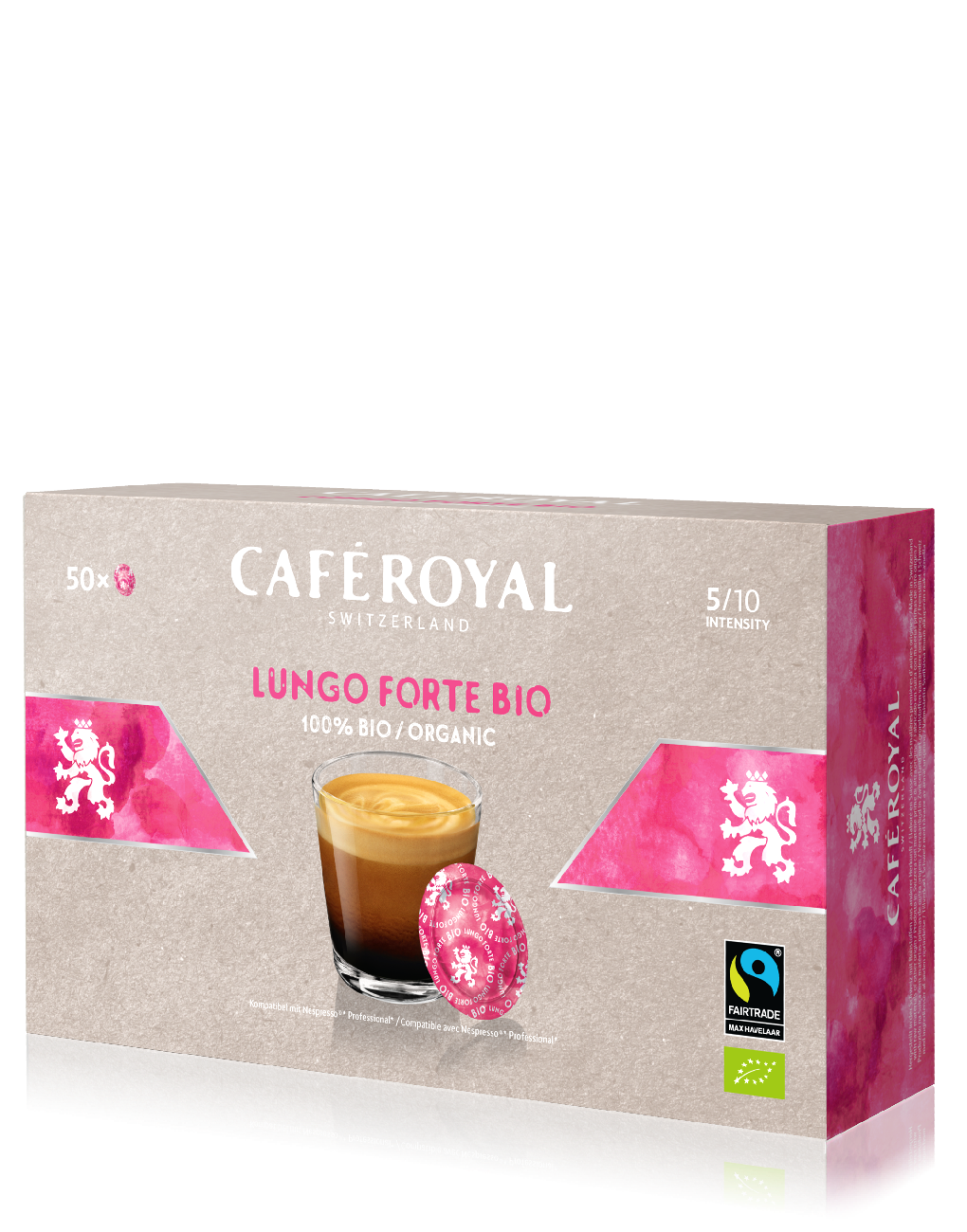 Café Royal Office Pads Bio Lungo Forte