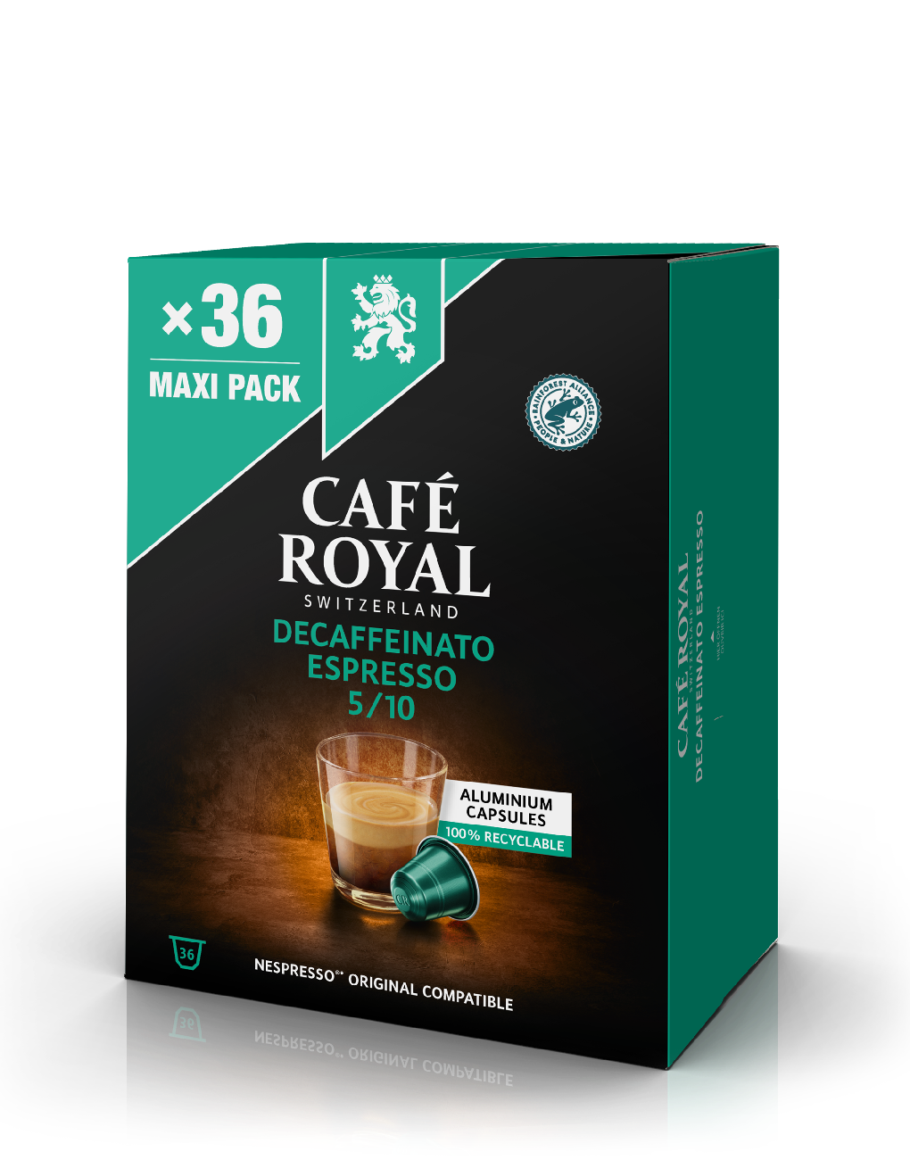 Cafe Royal Espresso Decaffeinato 36 Kapseln
