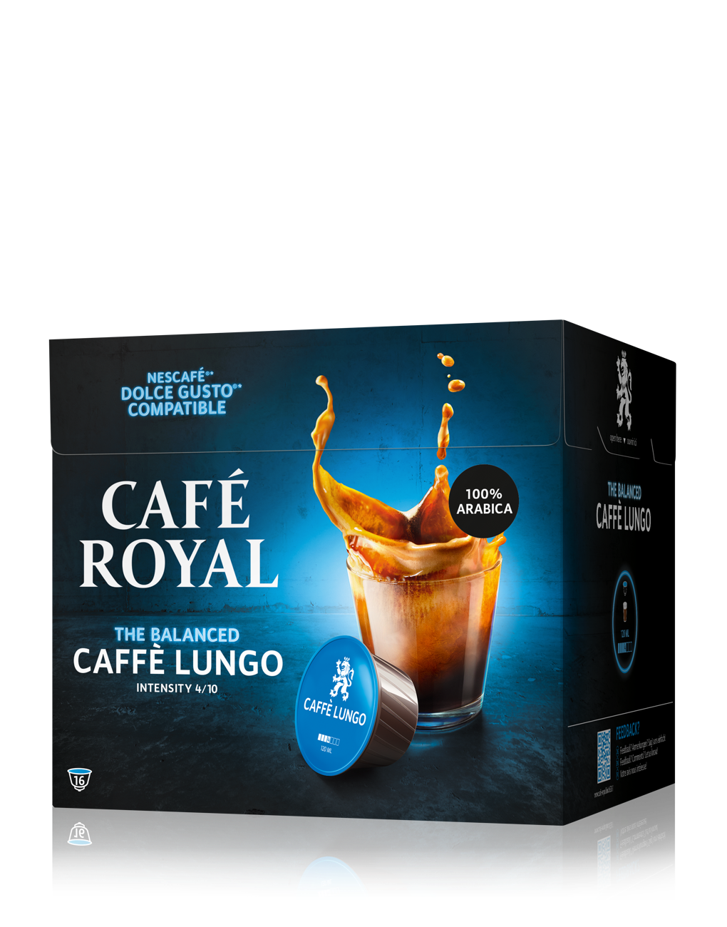 Café Royal Lungo 16 Caps